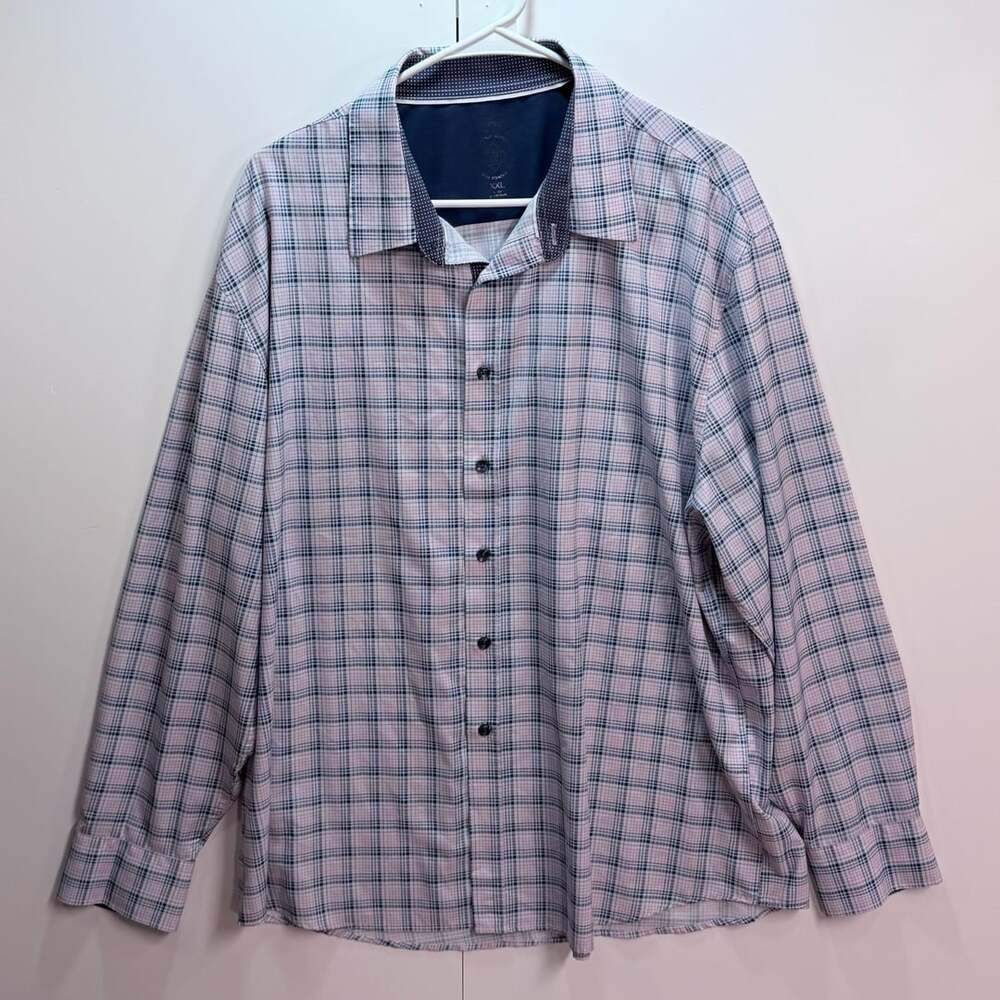 Construct Plaid Performance Shirt Size XXL Long Sleeve